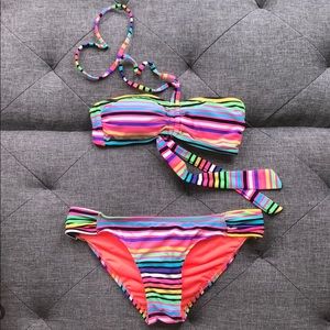 Bikini set top & bottom size S like new condition